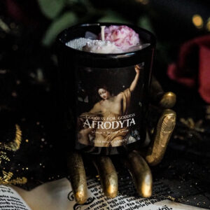 Afrodyta • świeca sojowa o zapachu wiśni