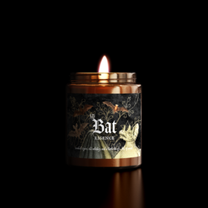 Bat Essence • świeca sojowa o zapachu dymu i whisky