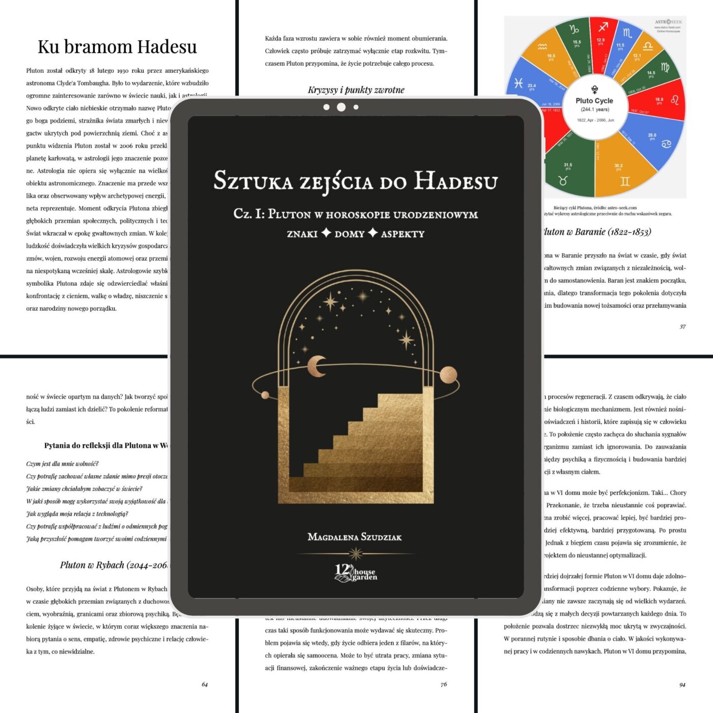 Sztuka zejścia do Hadesu · Cz. I: Pluton w horoskopie urodzeniowym