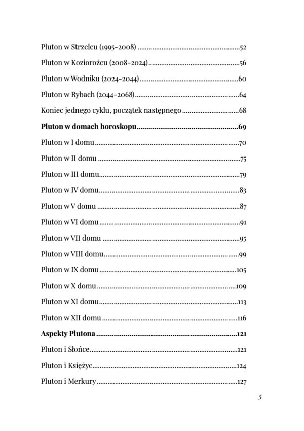 Sztuka zejścia do Hadesu · Cz. I: Pluton w horoskopie urodzeniowym