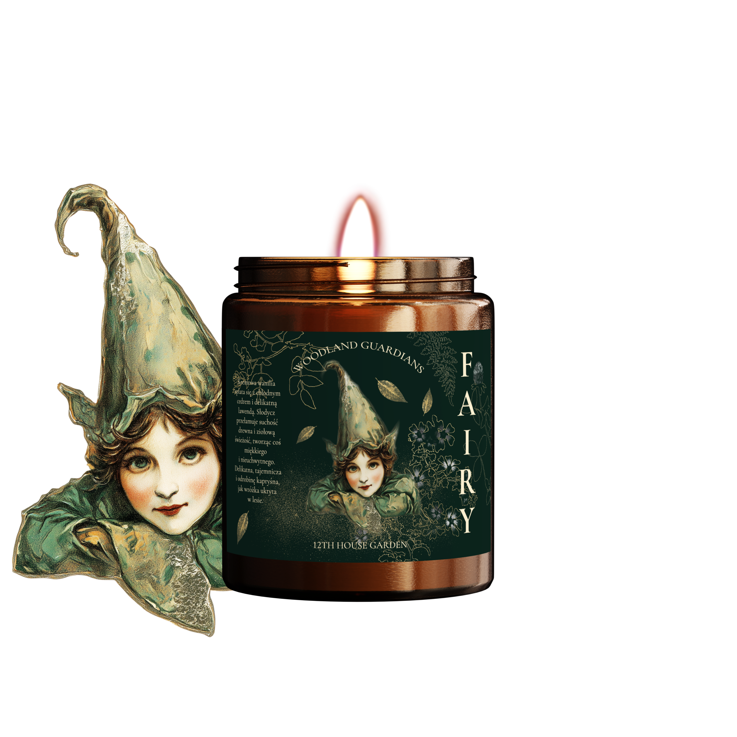Fairy・ świeca sojowa o zapachu lawendy, cedru i słodkiej wanili - obrazek 1