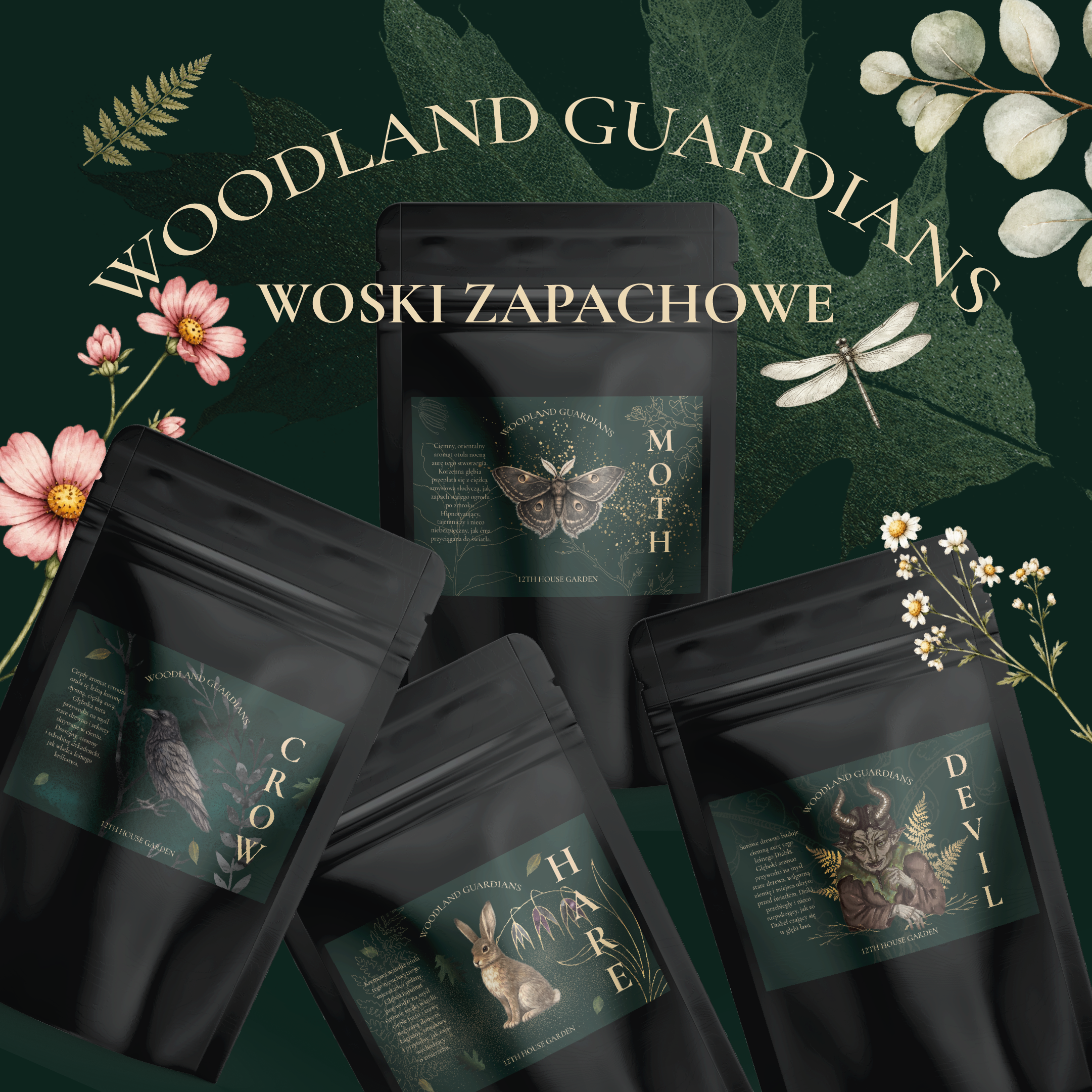 Woodland Guardians - wosk zapachowy do kominka - obrazek 1